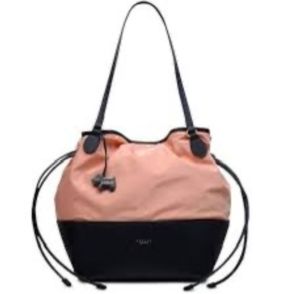 Radley London navy and peach pink Women's Tote Bag NWOT - Picture 3 of 3